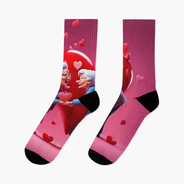 Item preview, Pensioners celebrating Valentines day designed and sold by Colin Bentham.