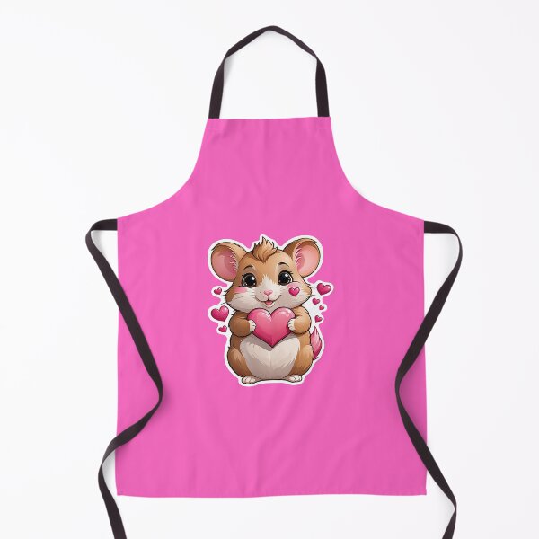 Artikelvorschau, Hamster-Rosa-Herzen entworfen und verkauft von PrettyfulStuff.