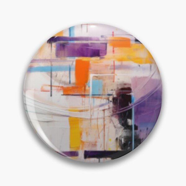 Item preview, Vibrant Modern Art Bold Abstract Eccentric geometric Design  designed and sold by NortonArt.