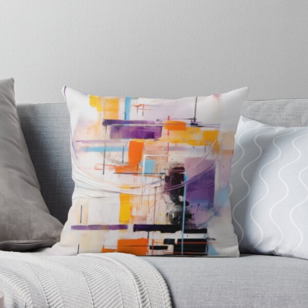 Item preview, Vibrant Modern Art Bold Abstract Eccentric geometric Design  designed and sold by NortonArt.