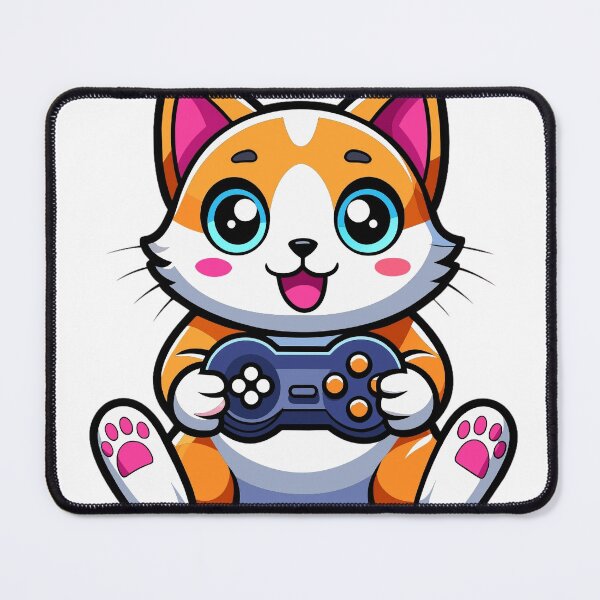 Item preview, gamer cat designed and sold by Arextr.