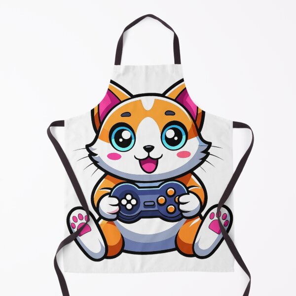 Item preview, gamer cat designed and sold by Arextr.