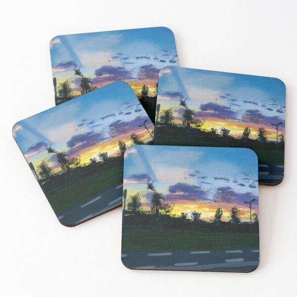 Item preview, colourful sunset designed and sold by smikkels.