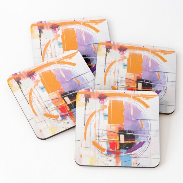 Item preview, Vibrant Modern Art Bold Abstract Eccentric geometric Design  designed and sold by NortonArt.