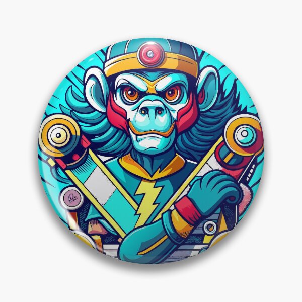 Item preview, skateboarder chimpanzee designed and sold by Arextr.