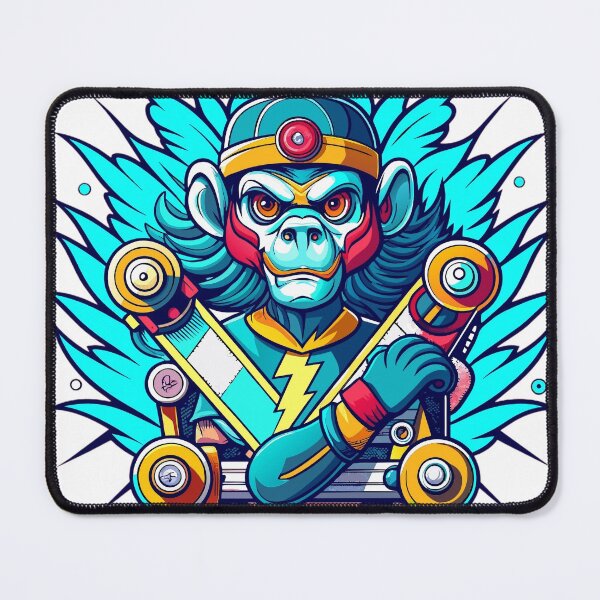 Item preview, skateboarder chimpanzee designed and sold by Arextr.