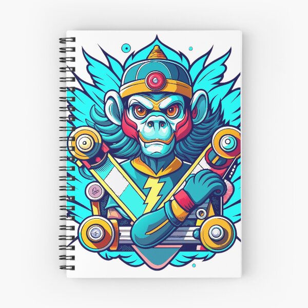 Item preview, skateboarder chimpanzee designed and sold by Arextr.