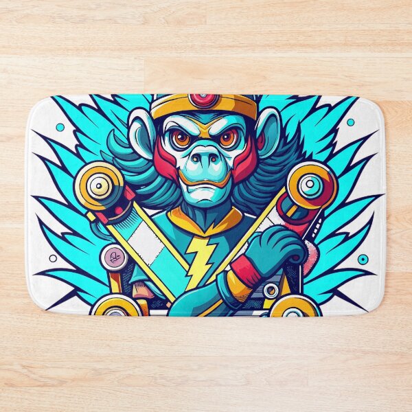 Item preview, skateboarder chimpanzee designed and sold by Arextr.
