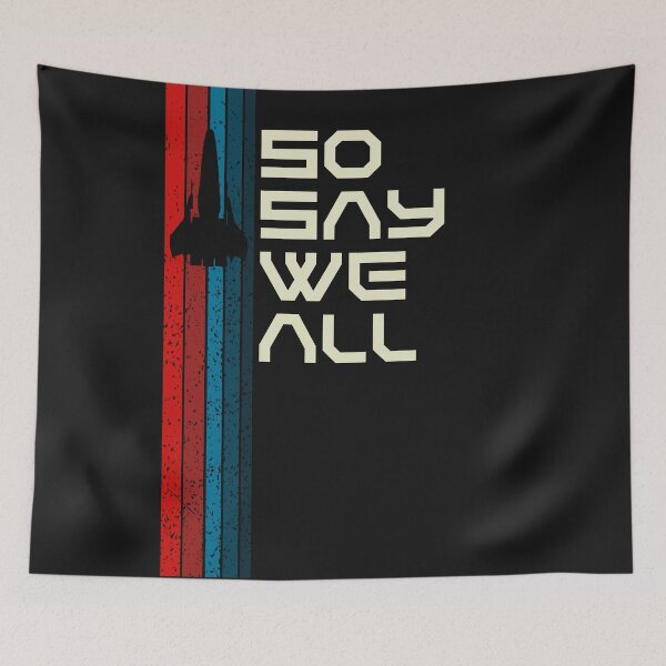Item preview, Retro Viper So Say We All - Battlestar Galactica designed and sold by SpiceDoc.