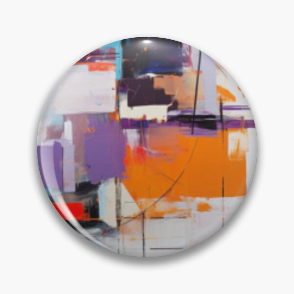 Item preview, Vibrant Modern Art Bold Abstract Eccentric geometric Design  designed and sold by NortonArt.