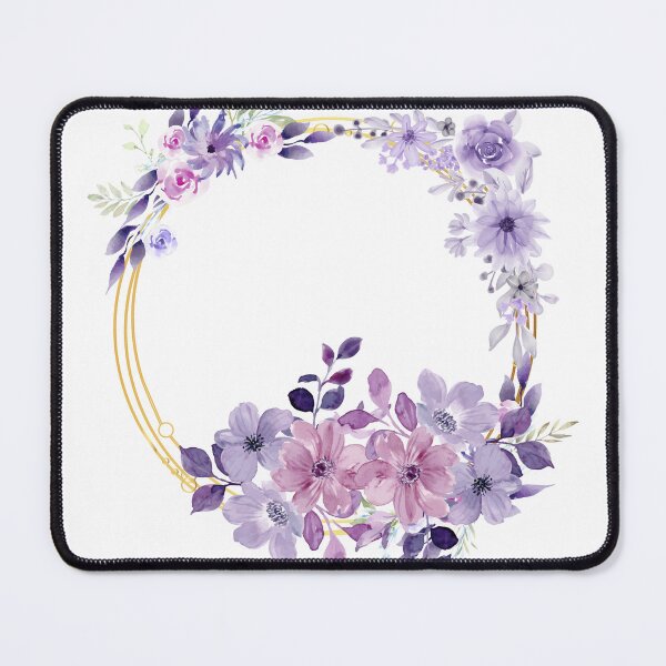Item preview, Flower Wreath -Purple designed and sold by tomorrowsart.
