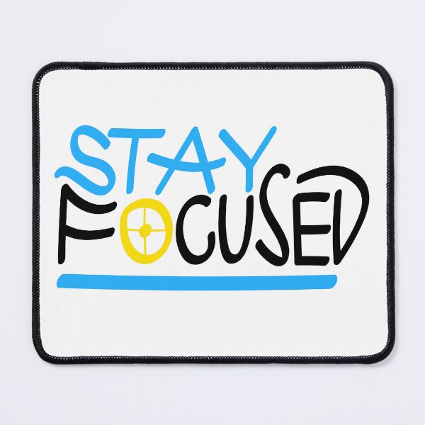Item preview, Stay Focused designed and sold by Funky  Fibers.
