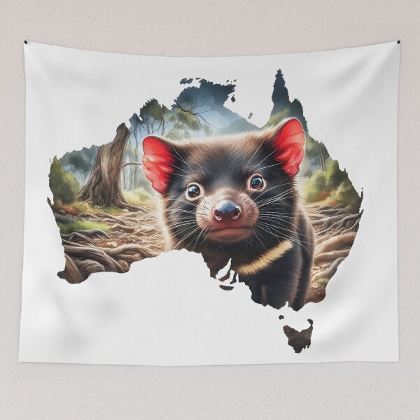 Item preview, Cute Tasmanian Devil designed and sold by RubisLeaf.