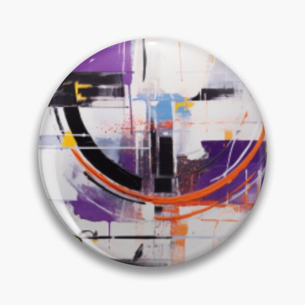 Item preview, Vibrant Modern Art Bold Abstract Eccentric geometric Design  designed and sold by NortonArt.