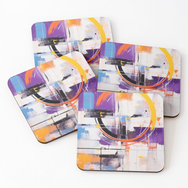 Item preview, Vibrant Modern Art Bold Abstract Eccentric geometric Design  designed and sold by NortonArt.