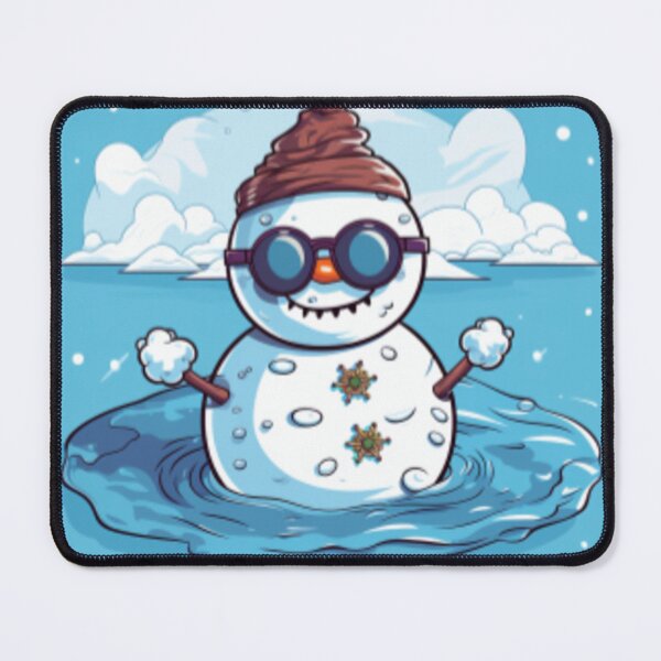 Item preview, A snowman in water designed and sold by IguButler.