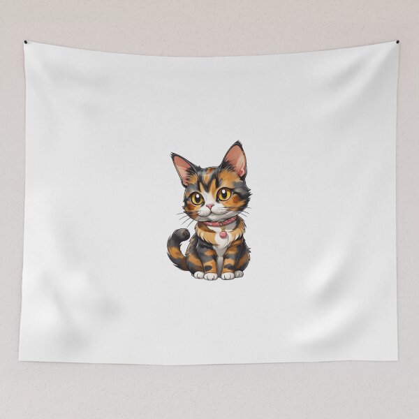 Item preview, Cute cat tortie designed and sold by KorArtStudio.