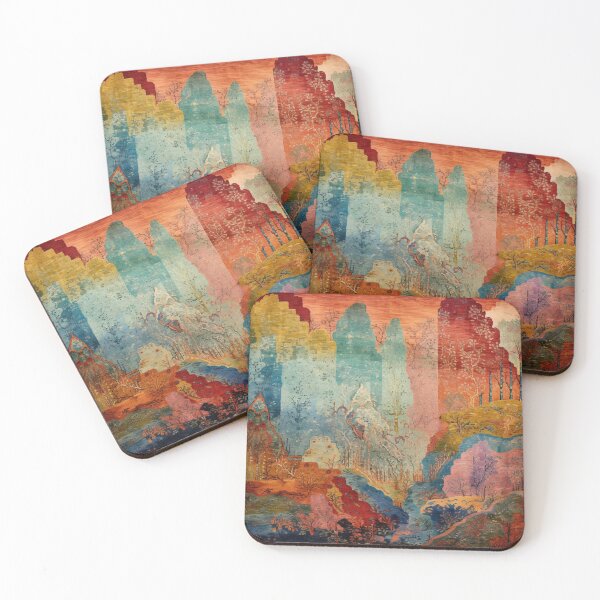 Item preview, Antique Persian Rug Multicolor Tree Flowers designed and sold by GrinGalore.