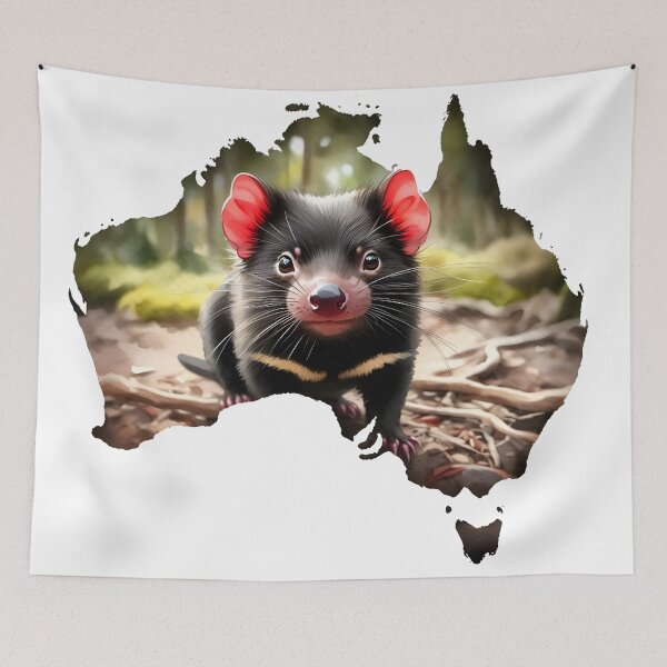 Item preview, Cute Tasmanian Devil designed and sold by RubisLeaf.