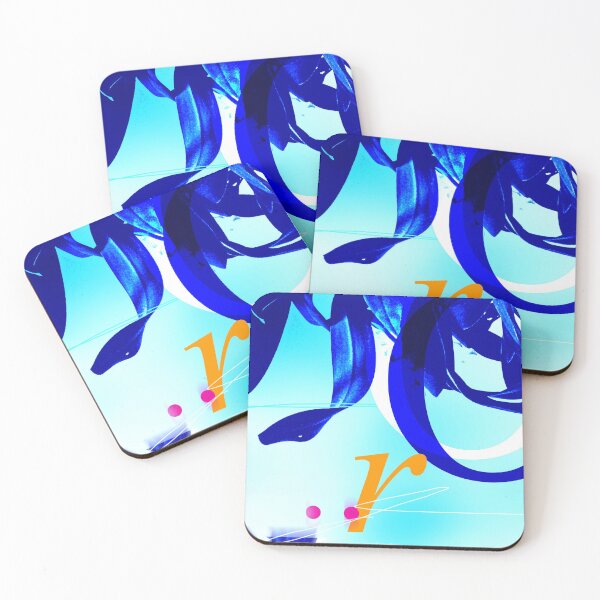 Item preview, Calming Blue Orchid Abstract designed and sold by ZebEddy.