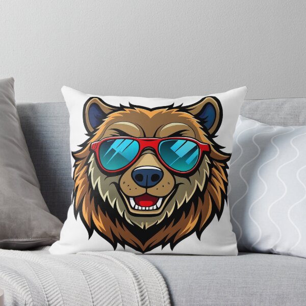 Item preview, brutal bear in sunglasses designed and sold by Arextr.