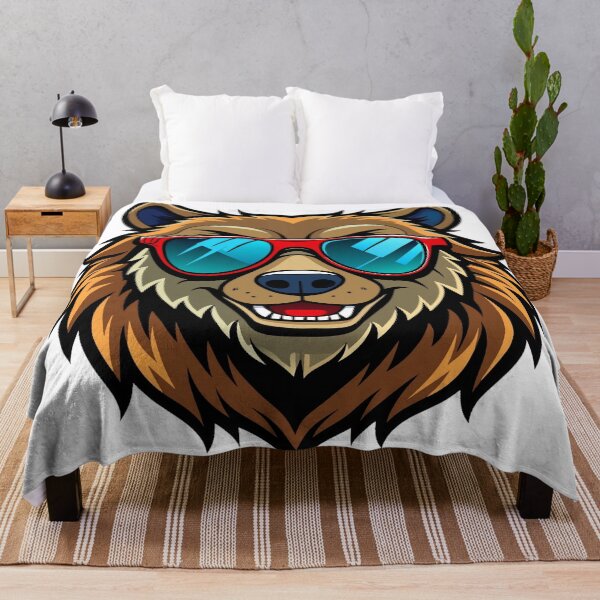 Item preview, brutal bear in sunglasses designed and sold by Arextr.