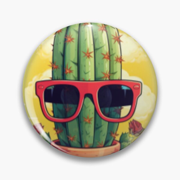 Item preview, Cactus with sunglasses designed and sold by IguButler.
