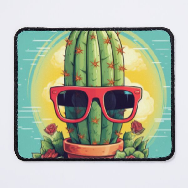 Item preview, Cactus with sunglasses designed and sold by IguButler.