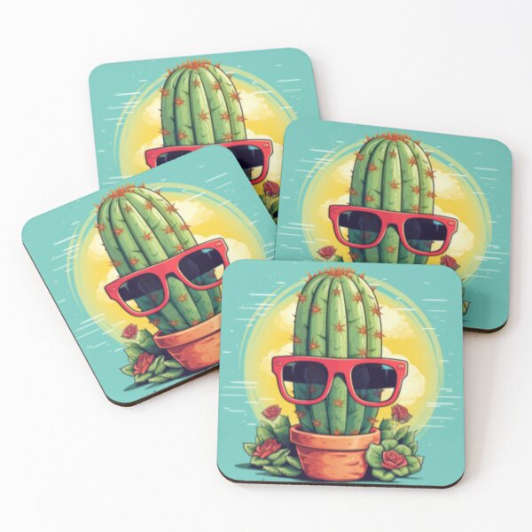 Item preview, Cactus with sunglasses designed and sold by IguButler.