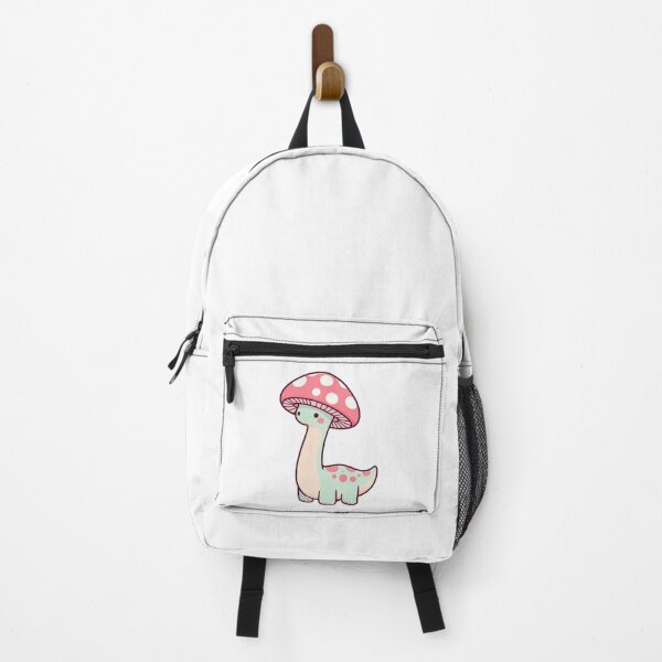 Item preview, Kawaii simple Mushroom Hat Dinosaur Brontosaurus designed and sold by TomFrontierArt.