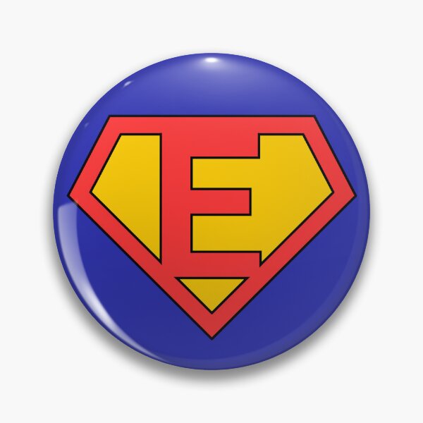 Item preview, Letter E | Super Letter | Red and Yellow designed and sold by Christiana-Art.