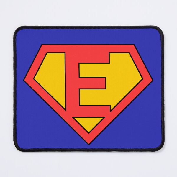Item preview, Letter E | Super Letter | Red and Yellow designed and sold by Christiana-Art.