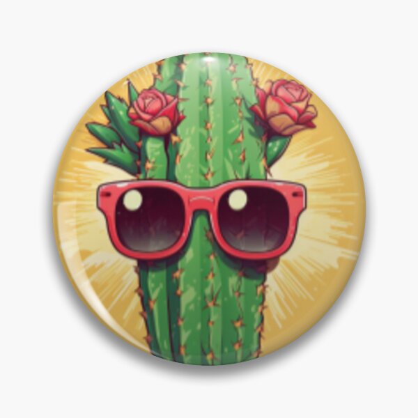 Item preview, Cactus with sunglasses designed and sold by IguButler.