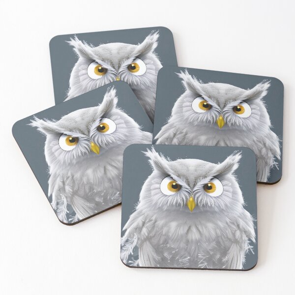 Item preview, Grumpy ice owl designed and sold by LilithsDesires.
