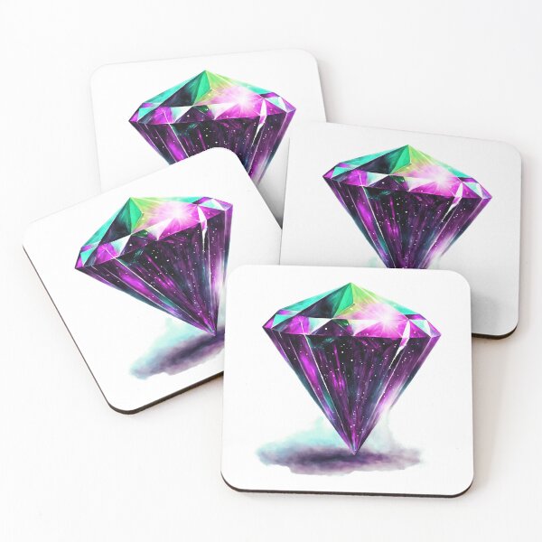 Item preview, diamond watercolor colorful designed and sold by MissCaffeine.