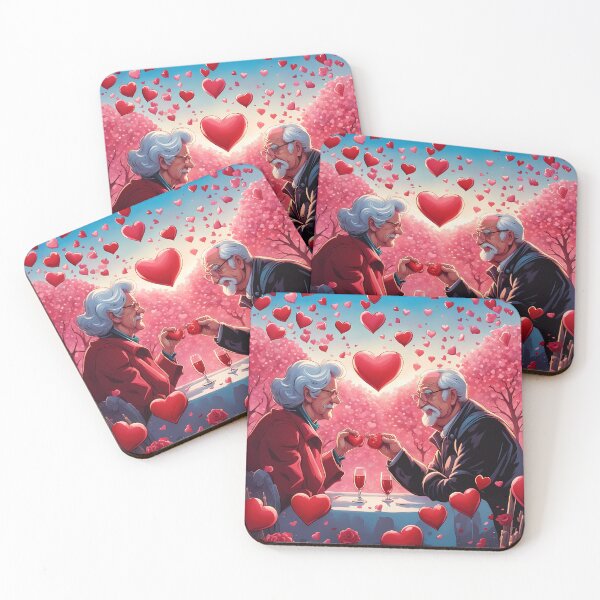 Item preview, Pensioners celebrating Valentines day designed and sold by Colin Bentham.