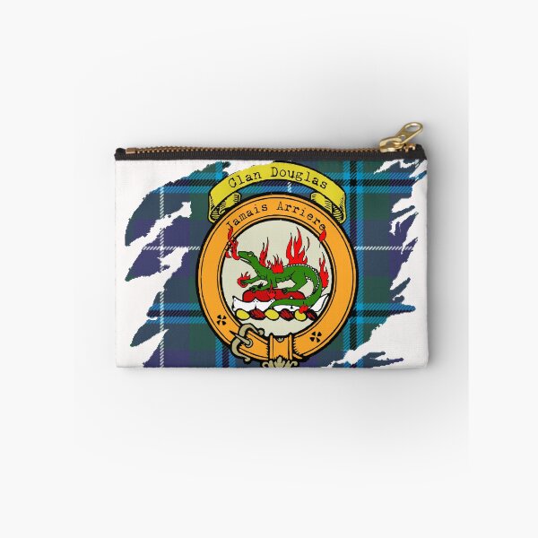Item preview, Douglas Crest Scottish Surname Tartan designed and sold by BagTown Clans.