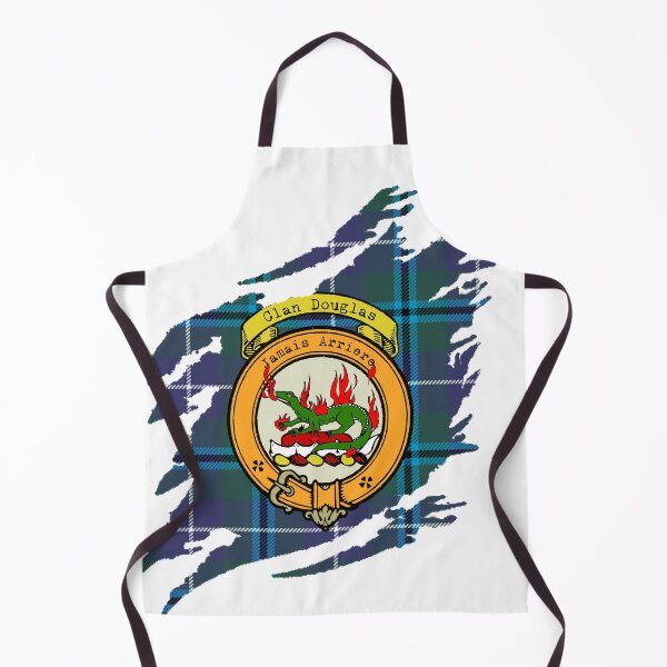 Item preview, Douglas Crest Scottish Surname Tartan designed and sold by BagTown Clans.