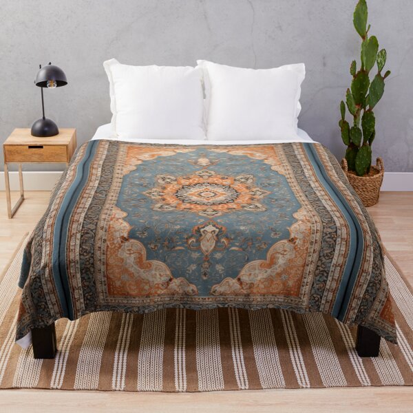 Item preview, Vintage Orian Rug designed and sold by GrinGalore.