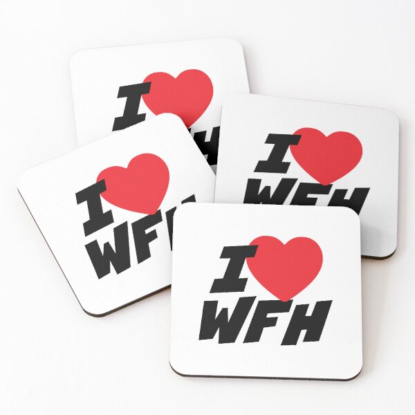 Item preview, I Love WFH, Working from home designed and sold by PaulSDesign.