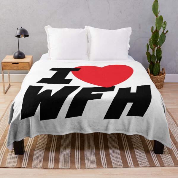 Item preview, I Love WFH, Working from home designed and sold by PaulSDesign.
