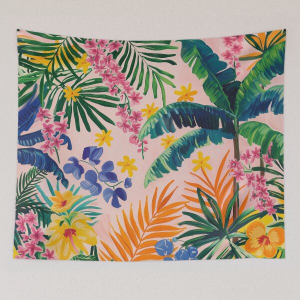 Item preview, Pink tropical mystery designed and sold by hamptonstyle.
