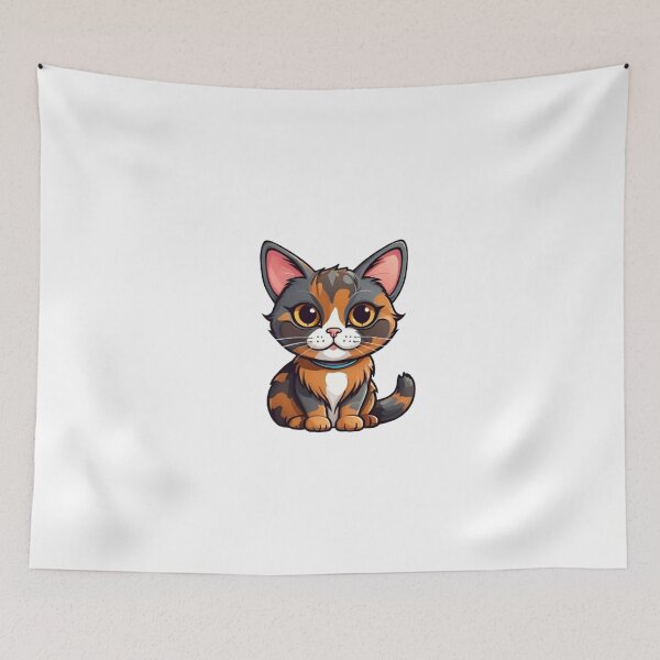 Item preview, Cute cat mom tortie art designed and sold by KorArtStudio.