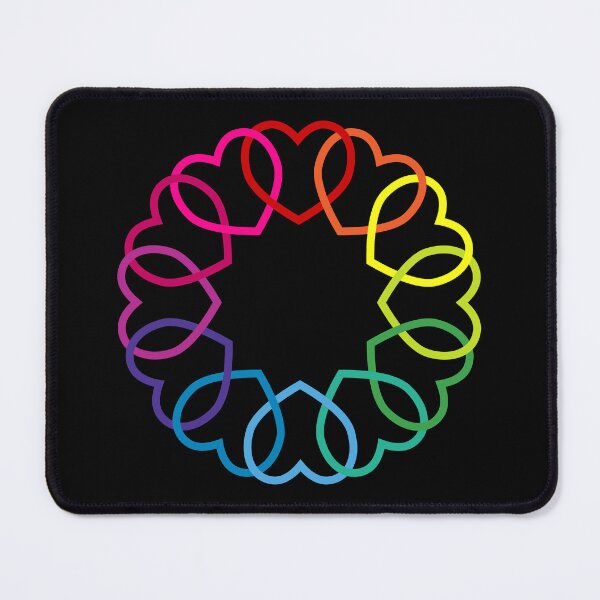 Item preview, Heart Chain Linked Colour Wheel designed and sold by galaxydaydreams.