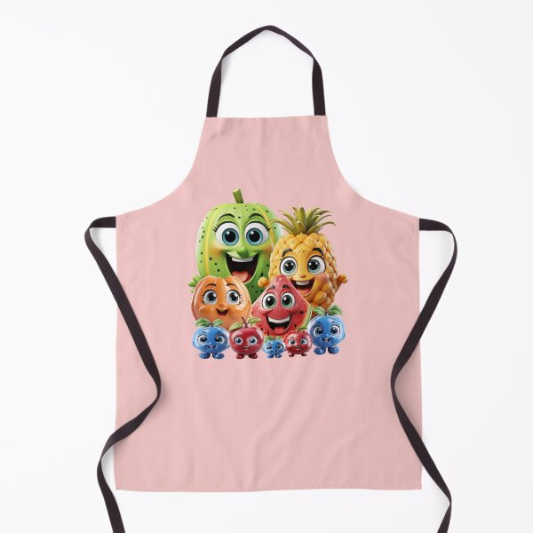 Item preview, Mixed bunch of friendly smiling fruits, fantasy fun designed and sold by LoneAngel.