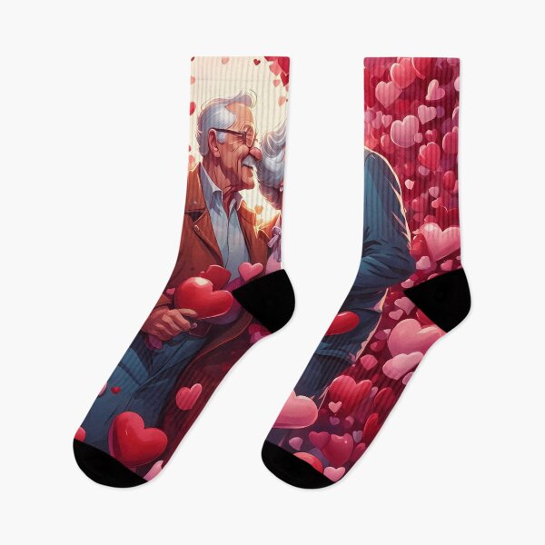 Item preview, Pensioners celebrating Valentines day designed and sold by Colin Bentham.