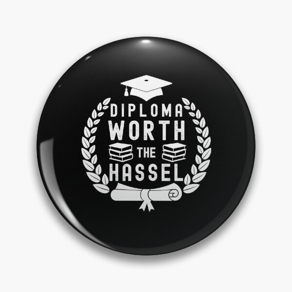 Item preview, Diploma worth the hassel 2024 graduation designed and sold by Lady-Frost.