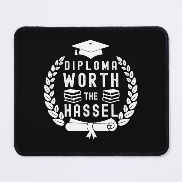 Item preview, Diploma worth the hassel 2024 graduation designed and sold by Lady-Frost.