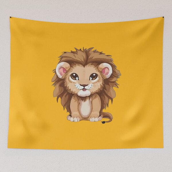 Item preview, Cute Little Lion designed and sold by SkyAdr2.