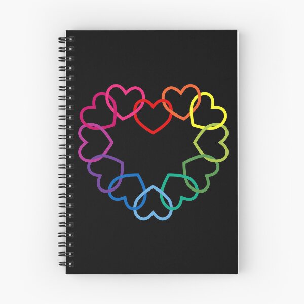 Item preview, Heart Chain Linked Colour Wheel designed and sold by galaxydaydreams.